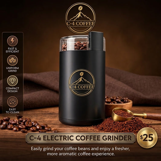 C-4 Electric Coffee Grinder
